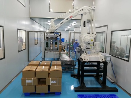 8-12 箱 / 分钟高速码垛，开云在线平台-开云在线网页版线设备赋能企业智能升级